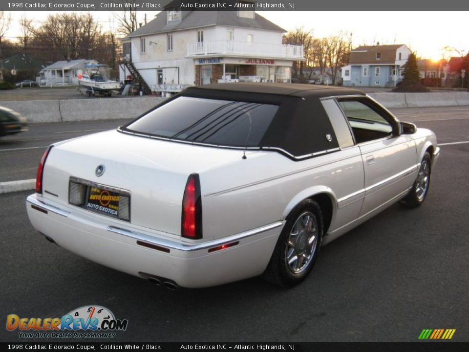 1998 Cadillac Eldorado Coupe Cotillion White / Black Photo #3