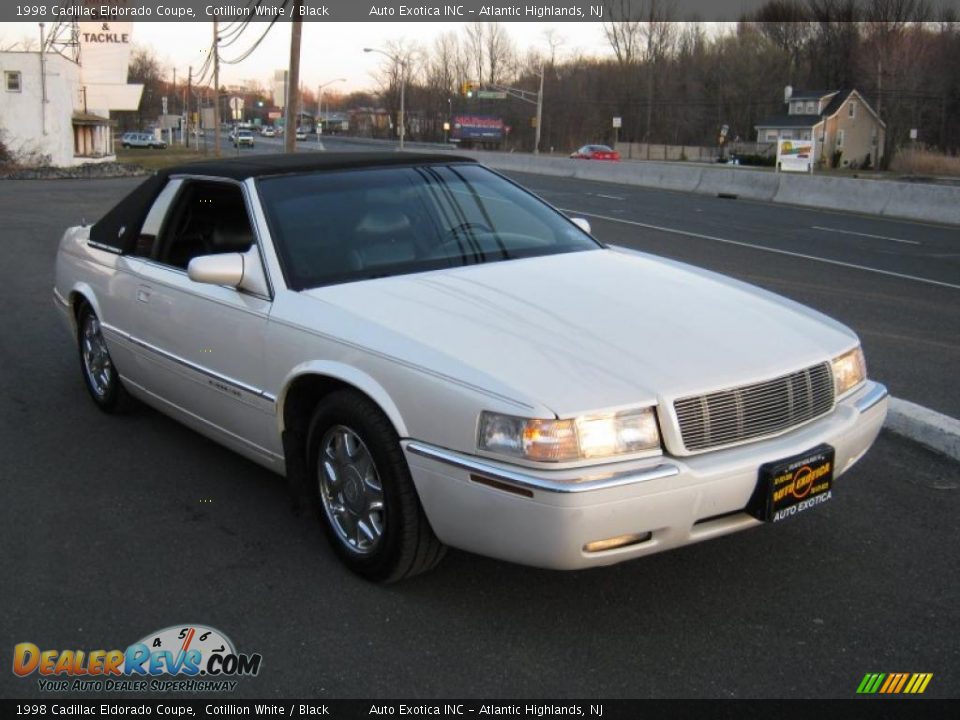 1998 Cadillac Eldorado Coupe Cotillion White / Black Photo #4
