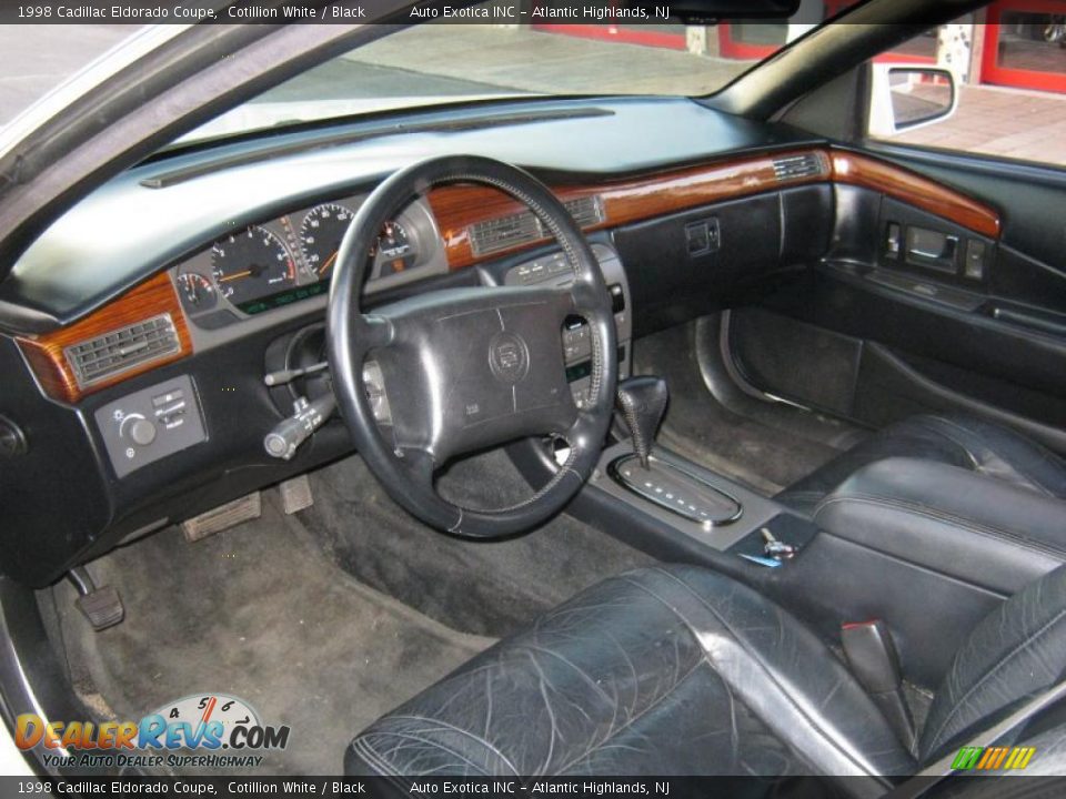 1998 Cadillac Eldorado Coupe Cotillion White / Black Photo #5