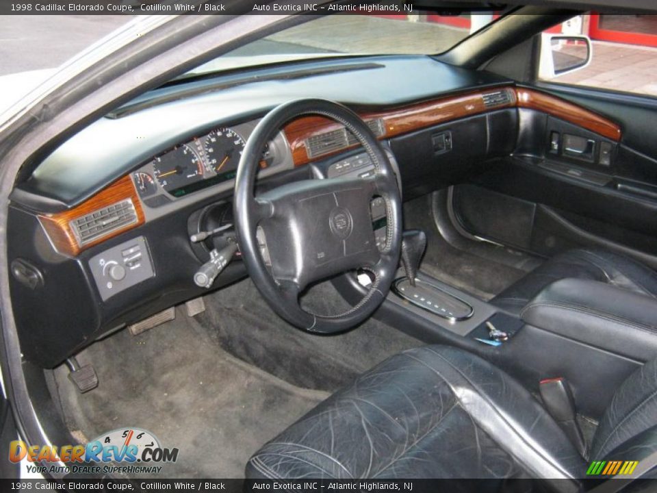 1998 Cadillac Eldorado Coupe Cotillion White / Black Photo #6