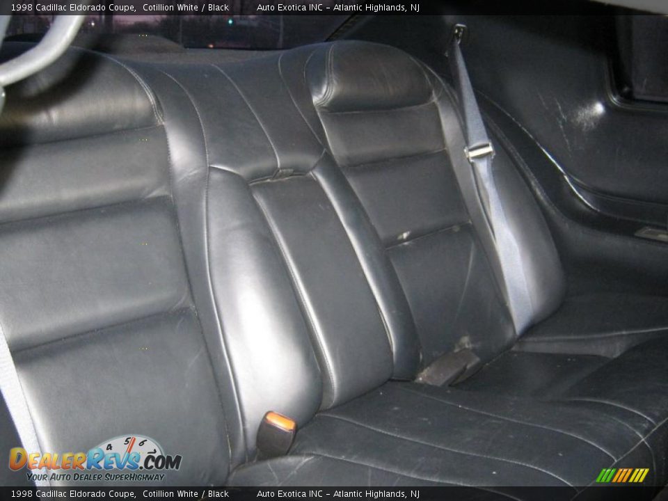1998 Cadillac Eldorado Coupe Cotillion White / Black Photo #9
