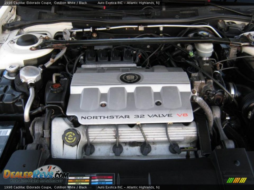 1998 Cadillac Eldorado Coupe Cotillion White / Black Photo #11