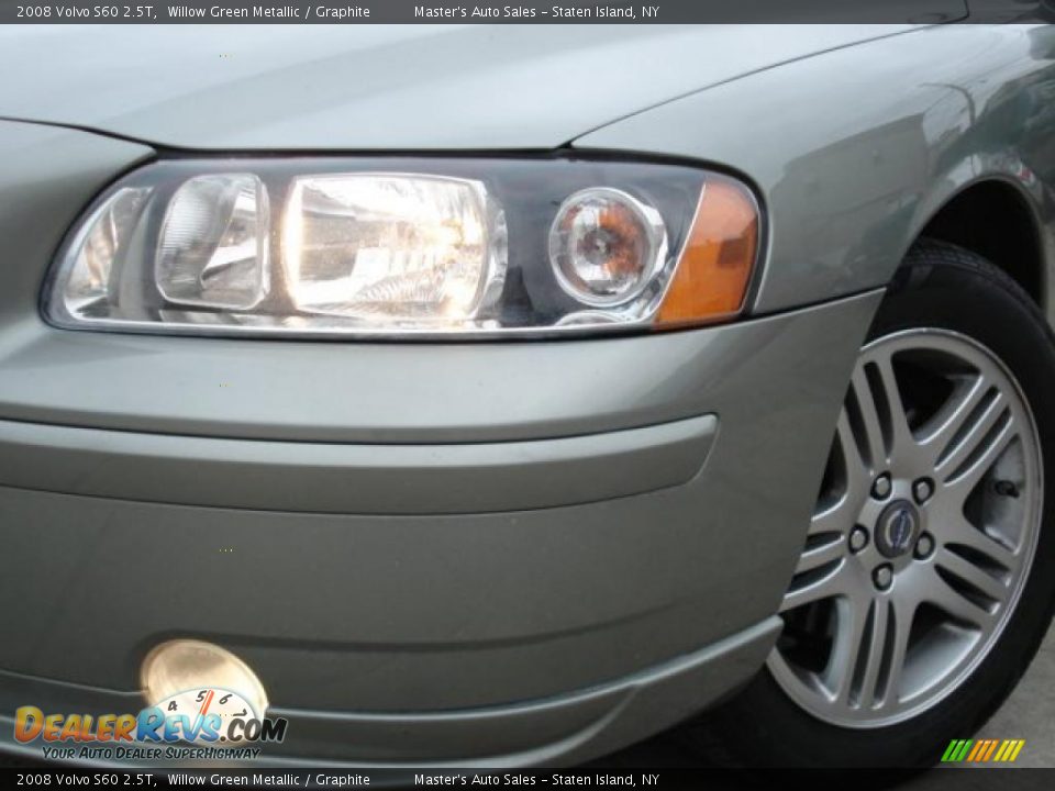 2008 Volvo S60 2.5T Willow Green Metallic / Graphite Photo #2