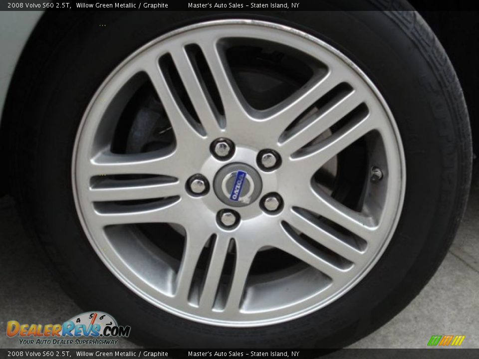 2008 Volvo S60 2.5T Willow Green Metallic / Graphite Photo #3