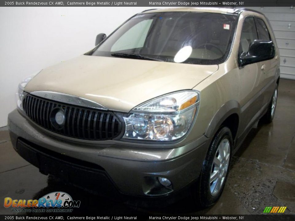 2005 Buick Rendezvous CX AWD Cashmere Beige Metallic / Light Neutral Photo #1