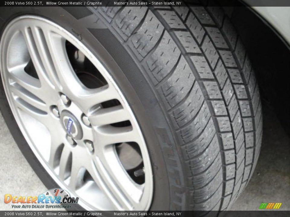 2008 Volvo S60 2.5T Willow Green Metallic / Graphite Photo #4