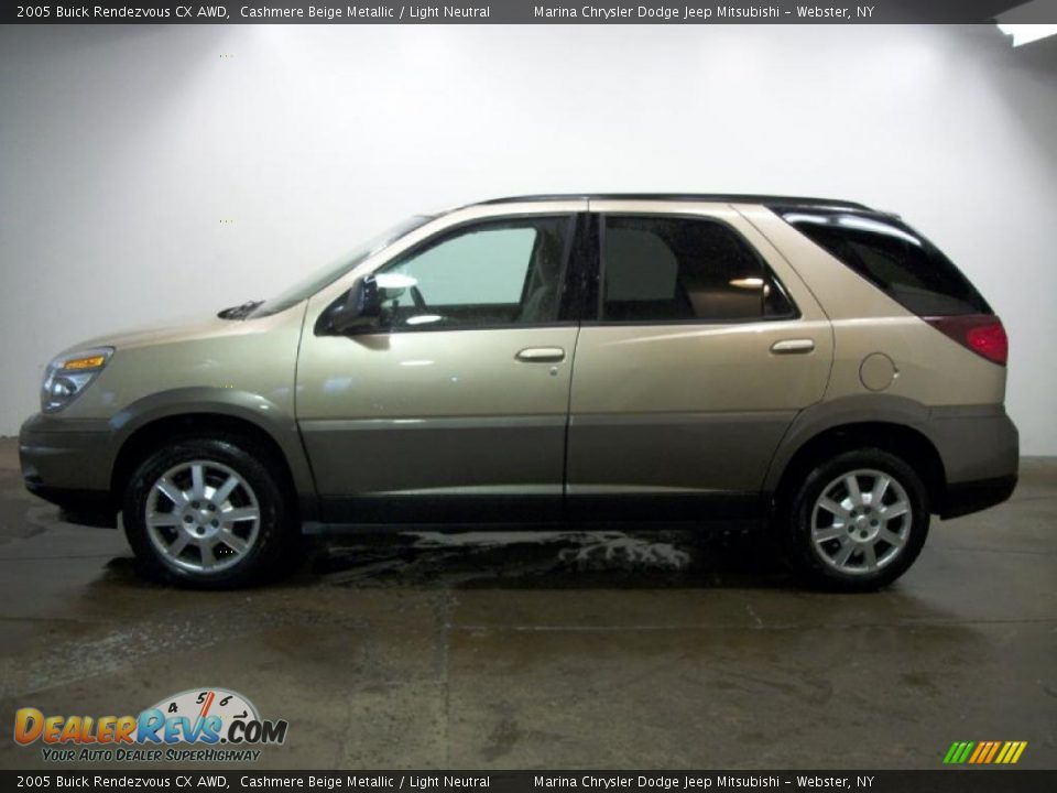 2005 Buick Rendezvous CX AWD Cashmere Beige Metallic / Light Neutral Photo #2