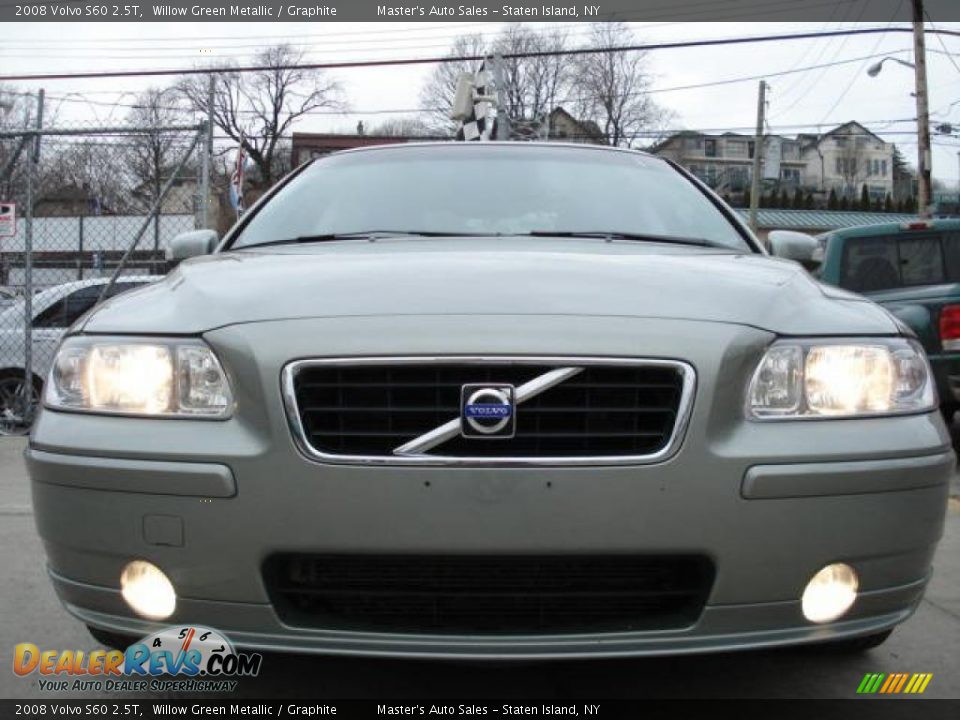 2008 Volvo S60 2.5T Willow Green Metallic / Graphite Photo #5