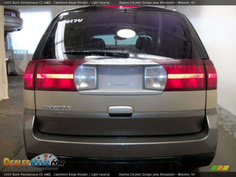 2005 Buick Rendezvous CX AWD Cashmere Beige Metallic / Light Neutral Photo #4