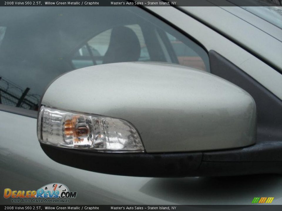 2008 Volvo S60 2.5T Willow Green Metallic / Graphite Photo #7