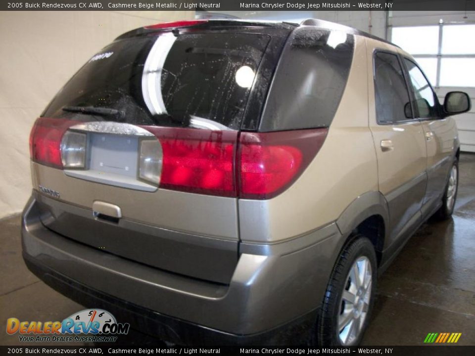 2005 Buick Rendezvous CX AWD Cashmere Beige Metallic / Light Neutral Photo #5
