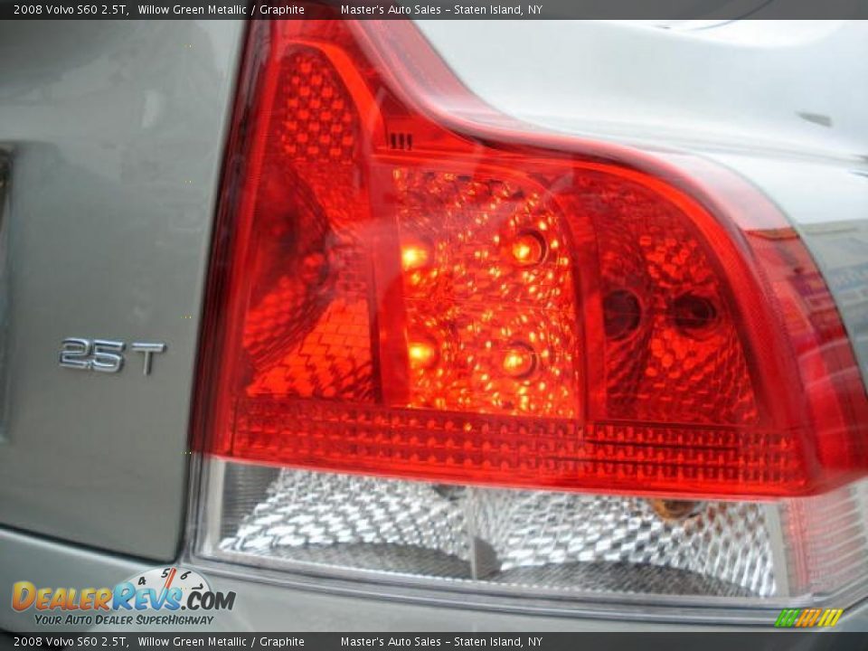 2008 Volvo S60 2.5T Willow Green Metallic / Graphite Photo #9