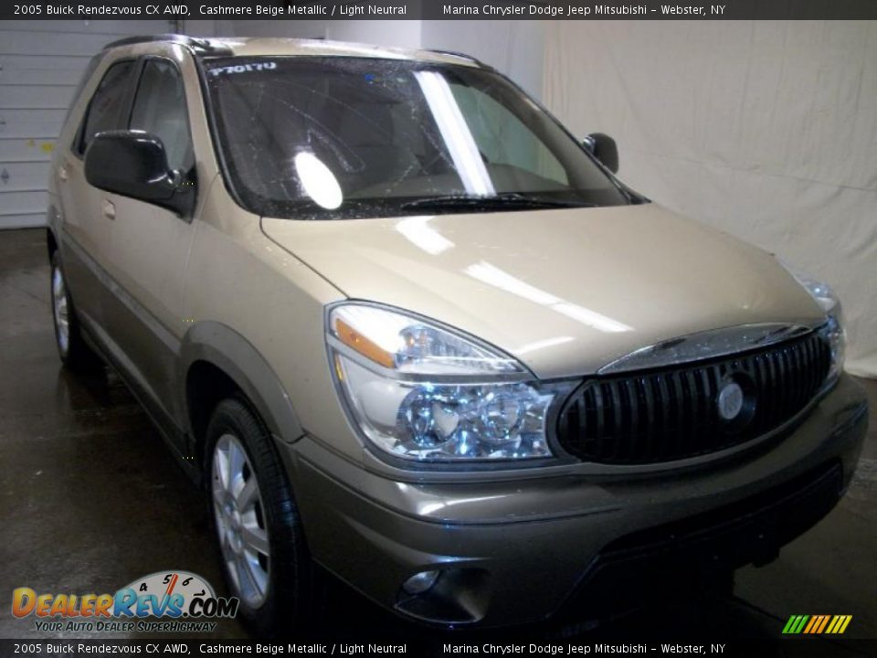 2005 Buick Rendezvous CX AWD Cashmere Beige Metallic / Light Neutral Photo #6