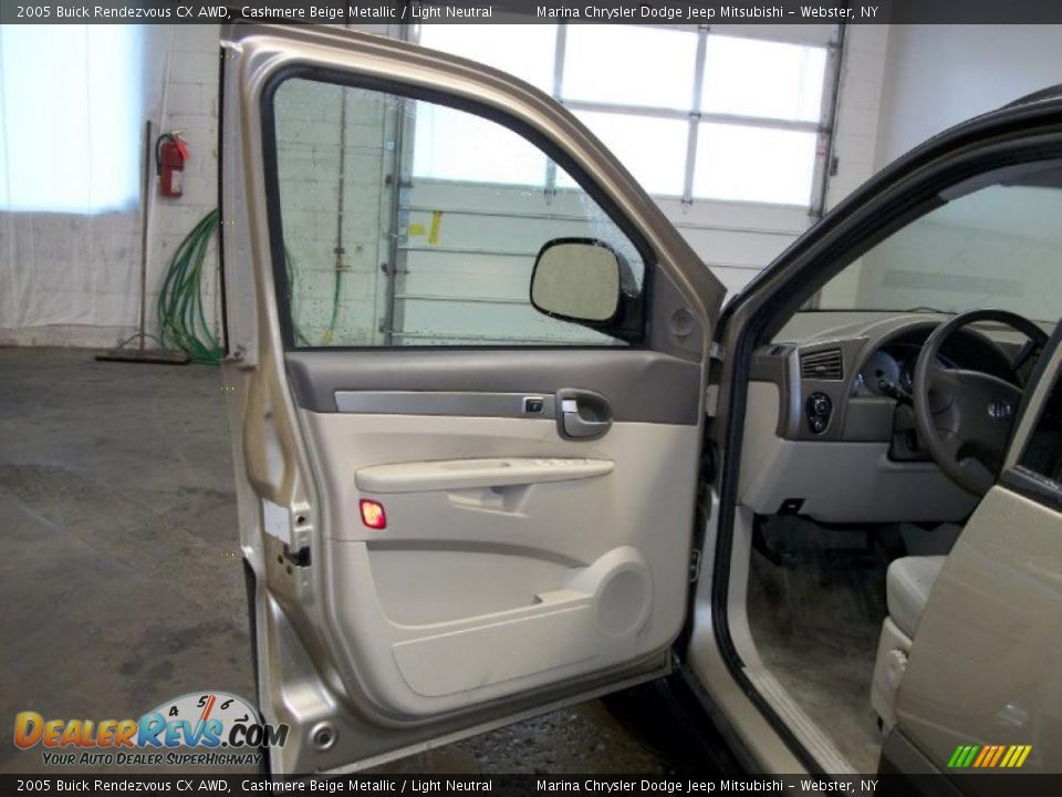 2005 Buick Rendezvous CX AWD Cashmere Beige Metallic / Light Neutral Photo #8