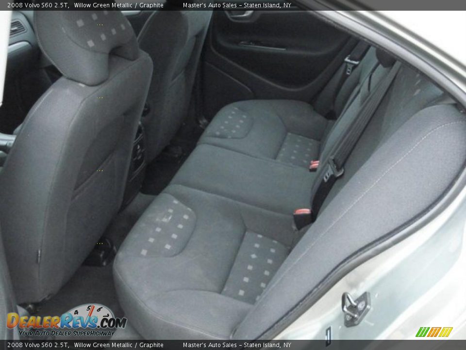 2008 Volvo S60 2.5T Willow Green Metallic / Graphite Photo #13