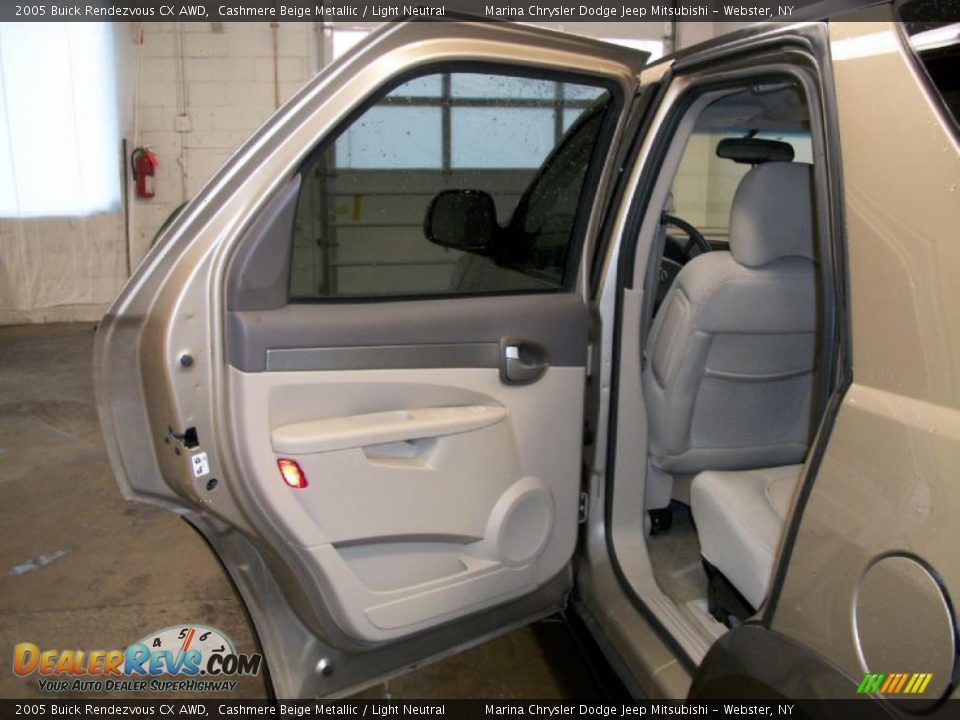 2005 Buick Rendezvous CX AWD Cashmere Beige Metallic / Light Neutral Photo #10
