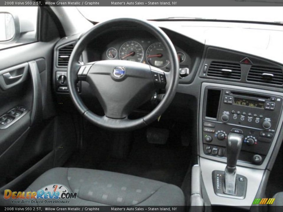 2008 Volvo S60 2.5T Willow Green Metallic / Graphite Photo #14