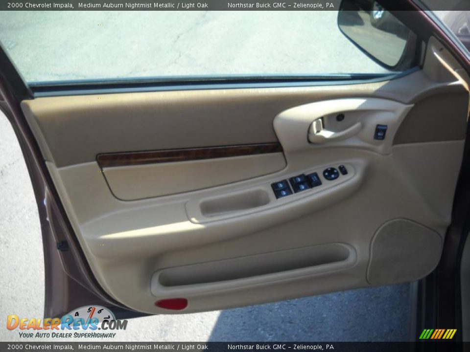 2000 Chevrolet Impala Medium Auburn Nightmist Metallic / Light Oak Photo #7