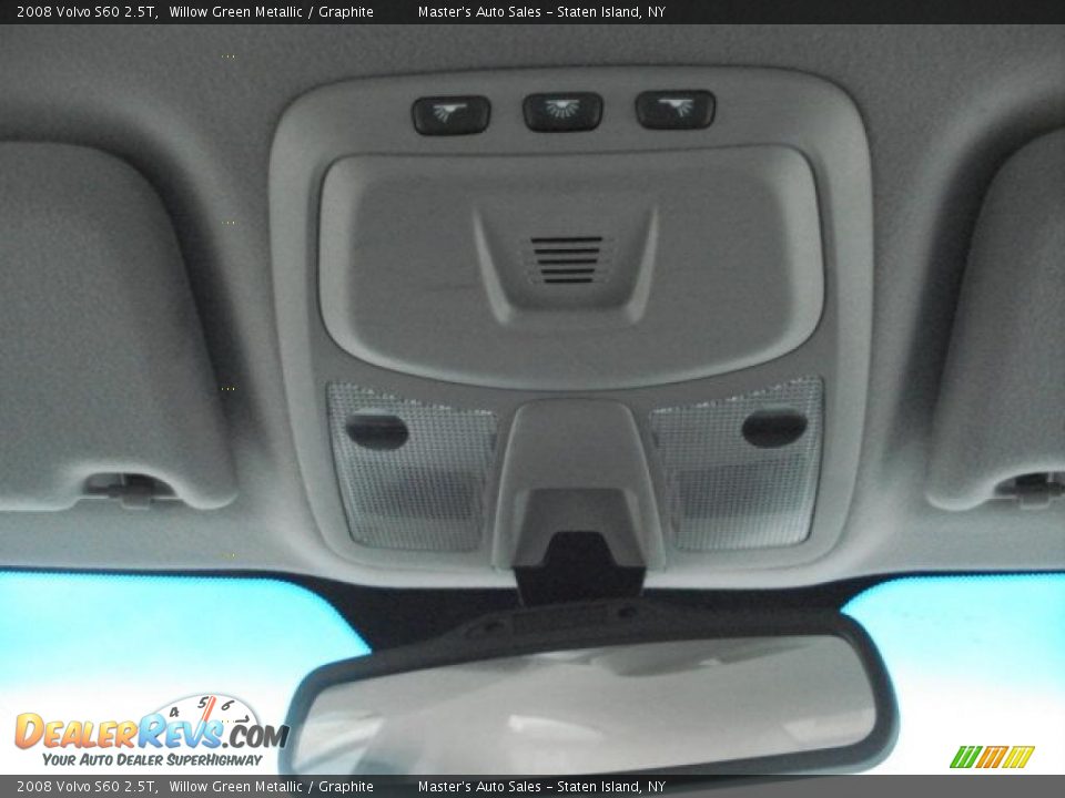 2008 Volvo S60 2.5T Willow Green Metallic / Graphite Photo #16