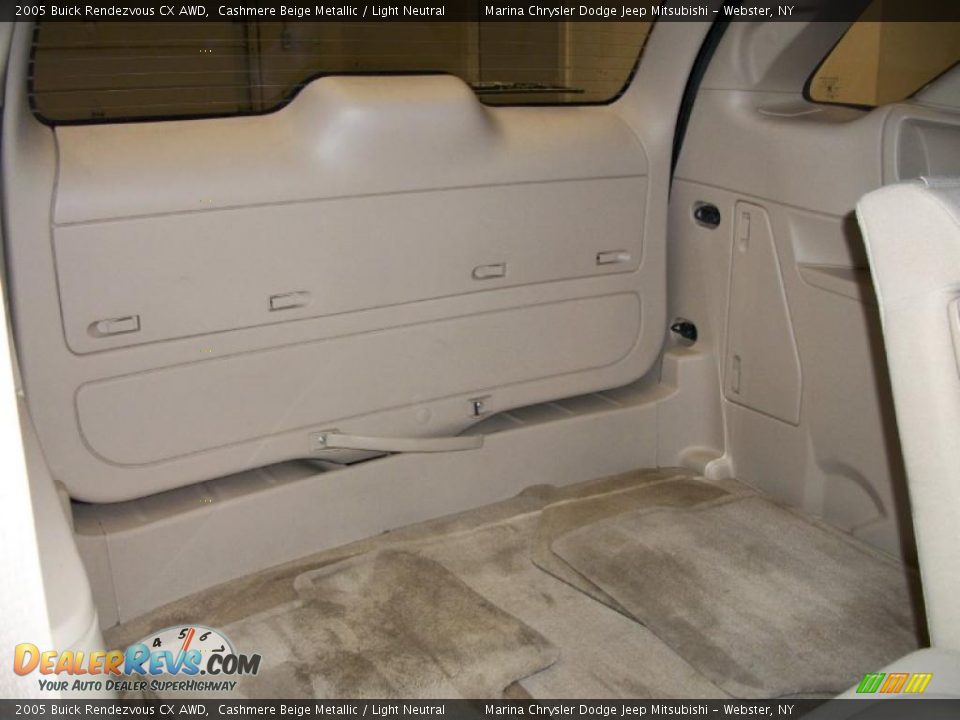 2005 Buick Rendezvous CX AWD Cashmere Beige Metallic / Light Neutral Photo #14
