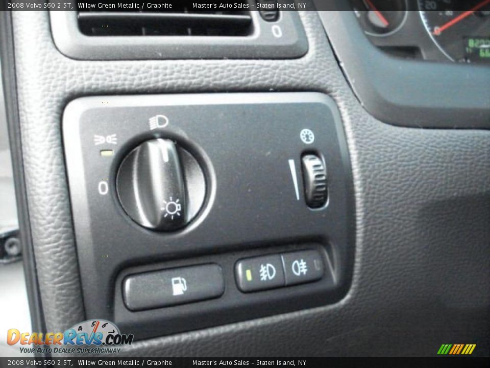 2008 Volvo S60 2.5T Willow Green Metallic / Graphite Photo #19