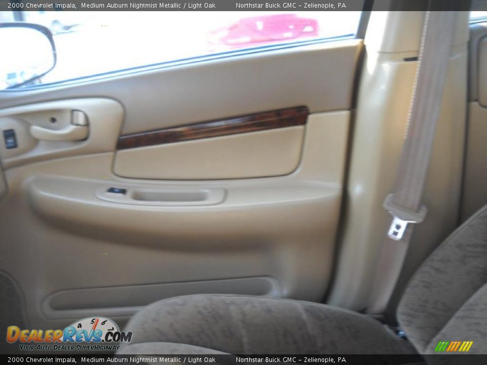 2000 Chevrolet Impala Medium Auburn Nightmist Metallic / Light Oak Photo #9