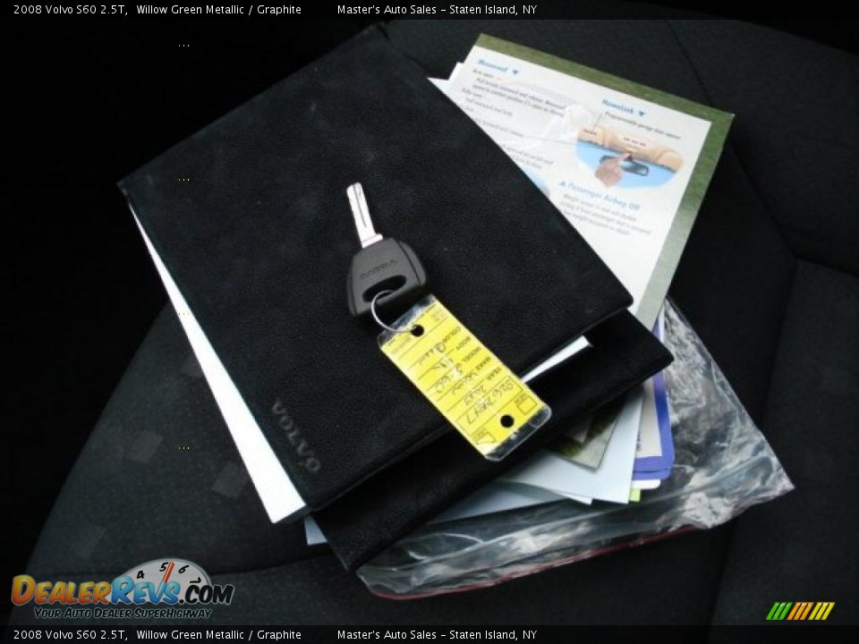 2008 Volvo S60 2.5T Willow Green Metallic / Graphite Photo #21