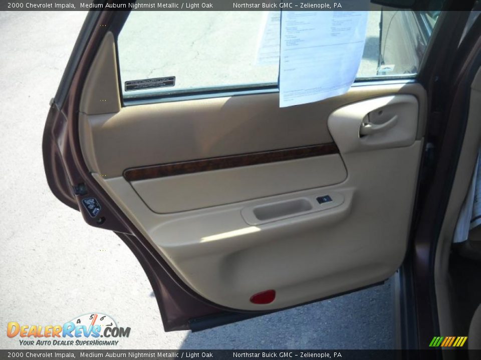 2000 Chevrolet Impala Medium Auburn Nightmist Metallic / Light Oak Photo #11