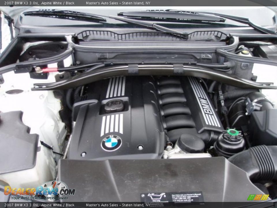 2007 BMW X3 3.0si Alpine White / Black Photo #1