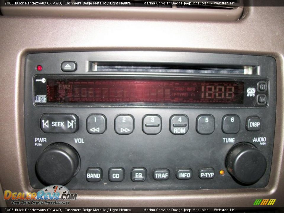 2005 Buick Rendezvous CX AWD Cashmere Beige Metallic / Light Neutral Photo #22