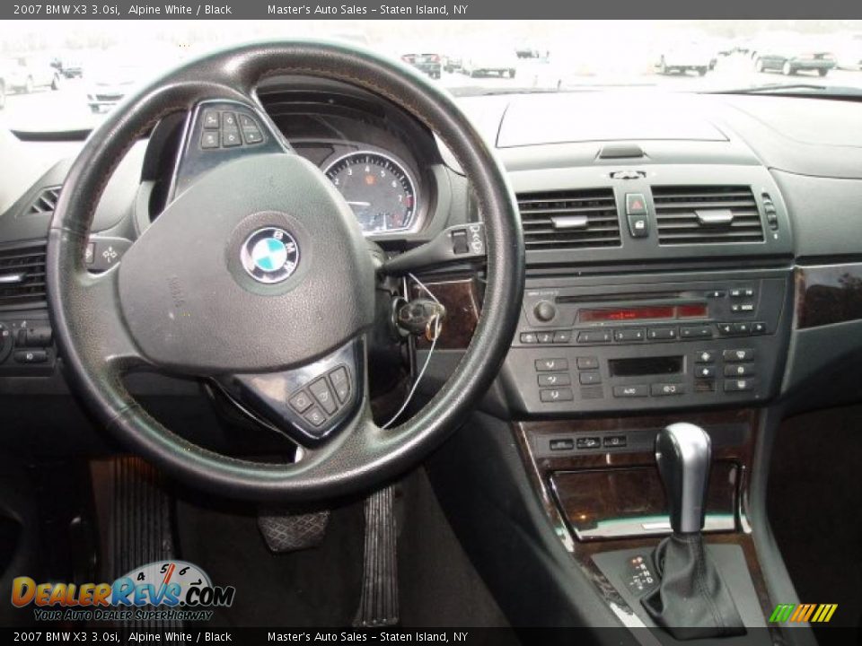 2007 BMW X3 3.0si Alpine White / Black Photo #8