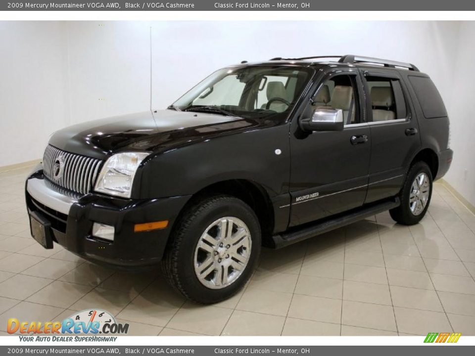 Black 2009 Mercury Mountaineer VOGA AWD Photo #3