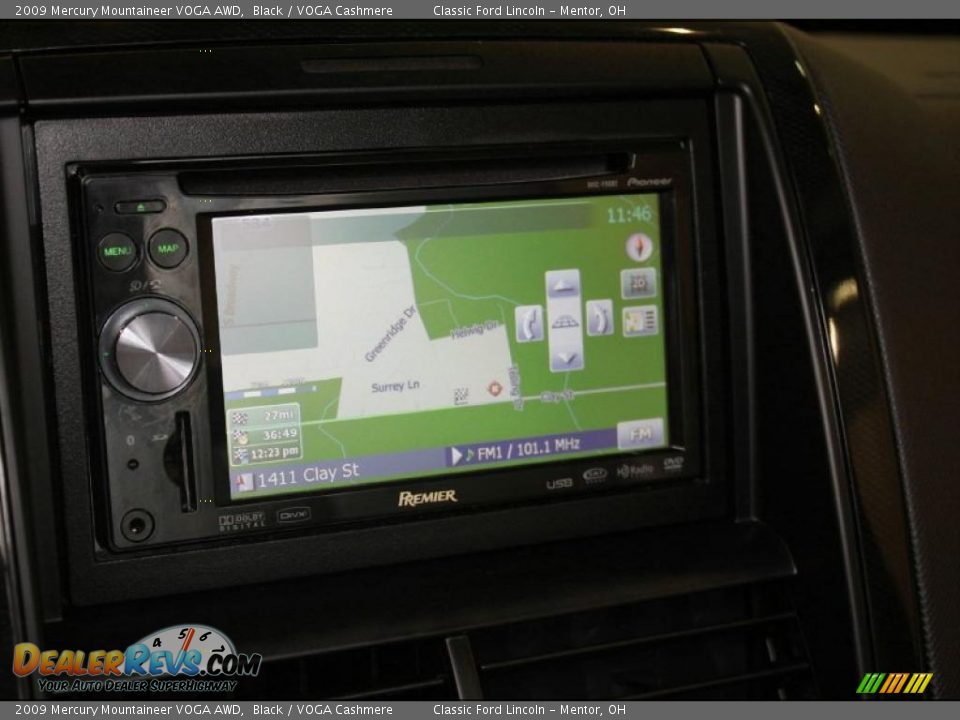 2009 Mercury Mountaineer VOGA AWD Black / VOGA Cashmere Photo #21