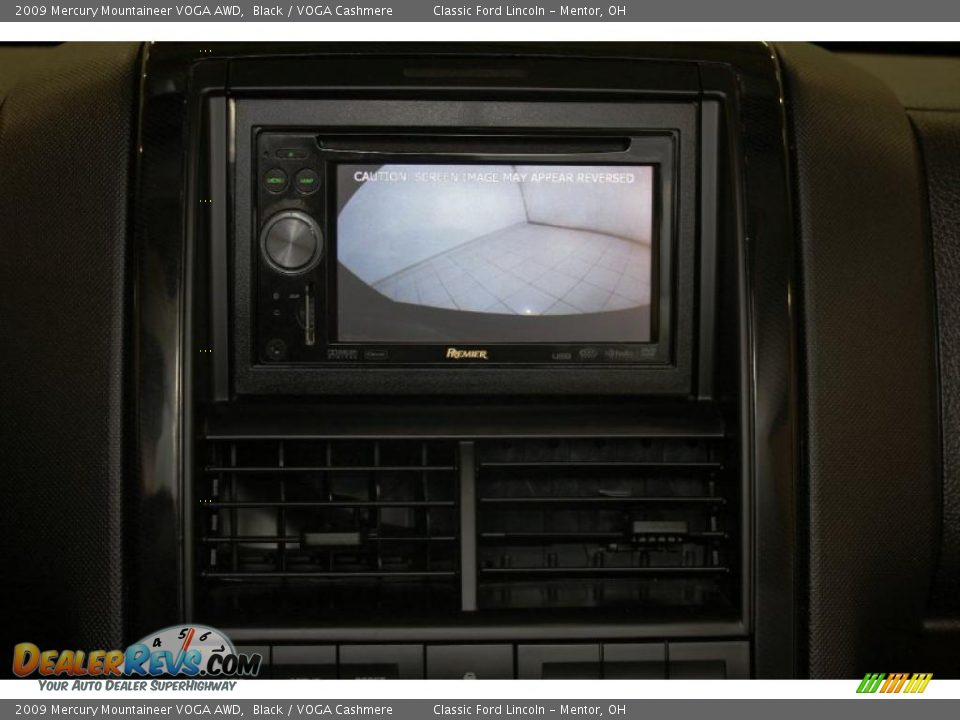 2009 Mercury Mountaineer VOGA AWD Black / VOGA Cashmere Photo #23