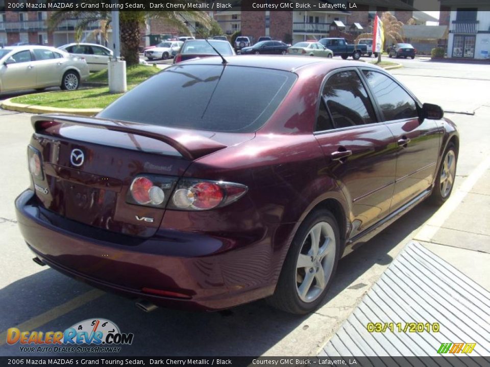 2006 Mazda MAZDA6 s Grand Touring Sedan Dark Cherry Metallic / Black Photo #4