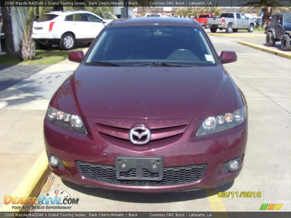 2006 Mazda MAZDA6 s Grand Touring Sedan Dark Cherry Metallic / Black Photo #6