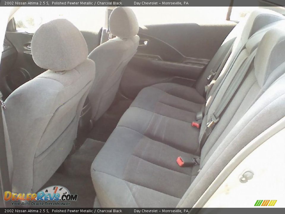 2002 Nissan Altima 2.5 S Polished Pewter Metallic / Charcoal Black Photo #6