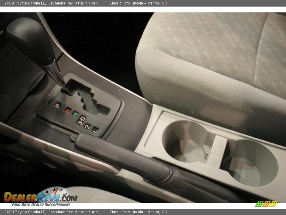 2009 Toyota Corolla LE Barcelona Red Metallic / Ash Photo #14