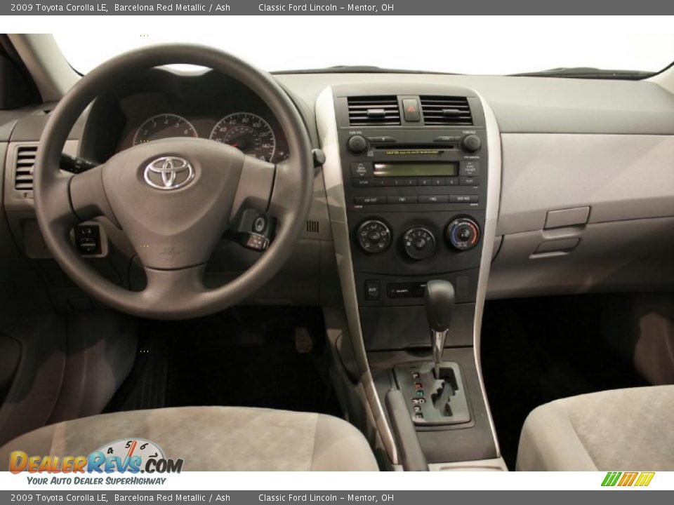 2009 Toyota Corolla LE Barcelona Red Metallic / Ash Photo #19