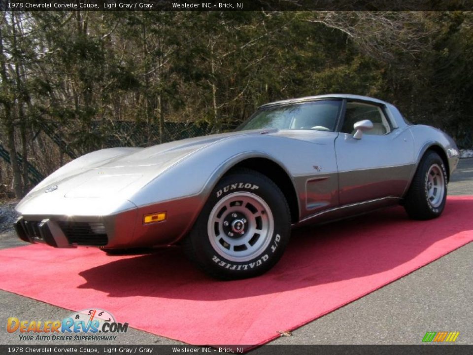 1978 Chevrolet Corvette Coupe Light Gray / Gray Photo #1