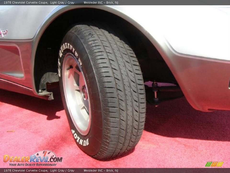 1978 Chevrolet Corvette Coupe Light Gray / Gray Photo #3