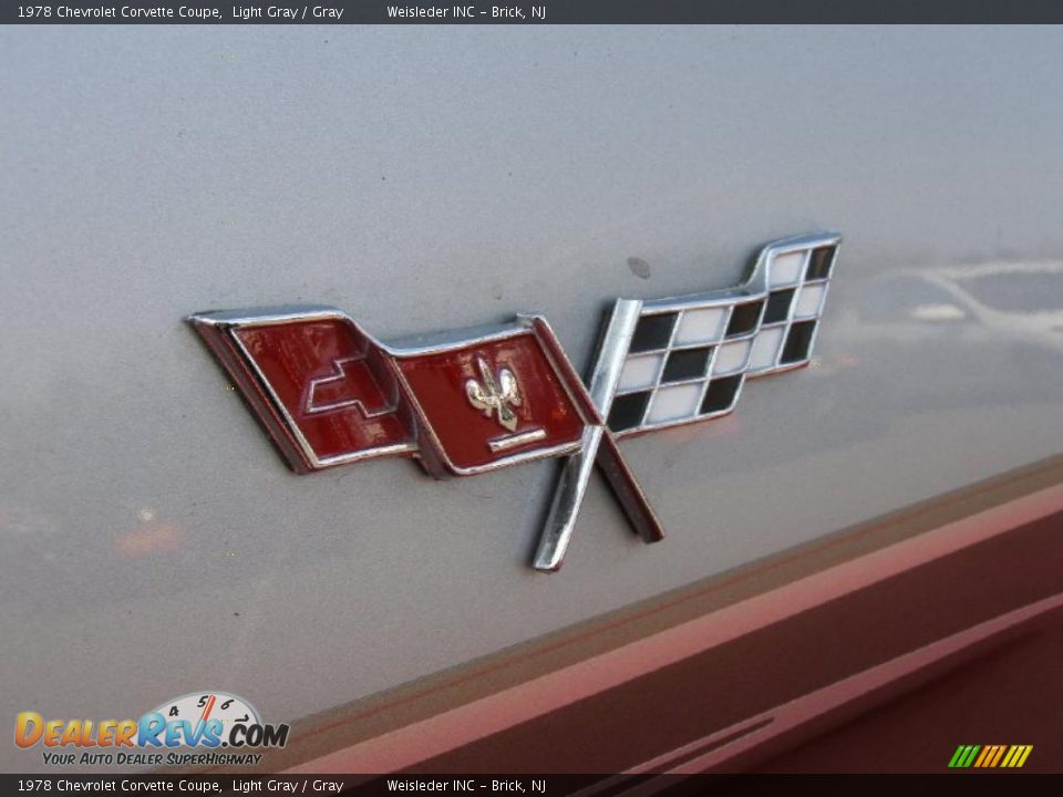1978 Chevrolet Corvette Coupe Light Gray / Gray Photo #6