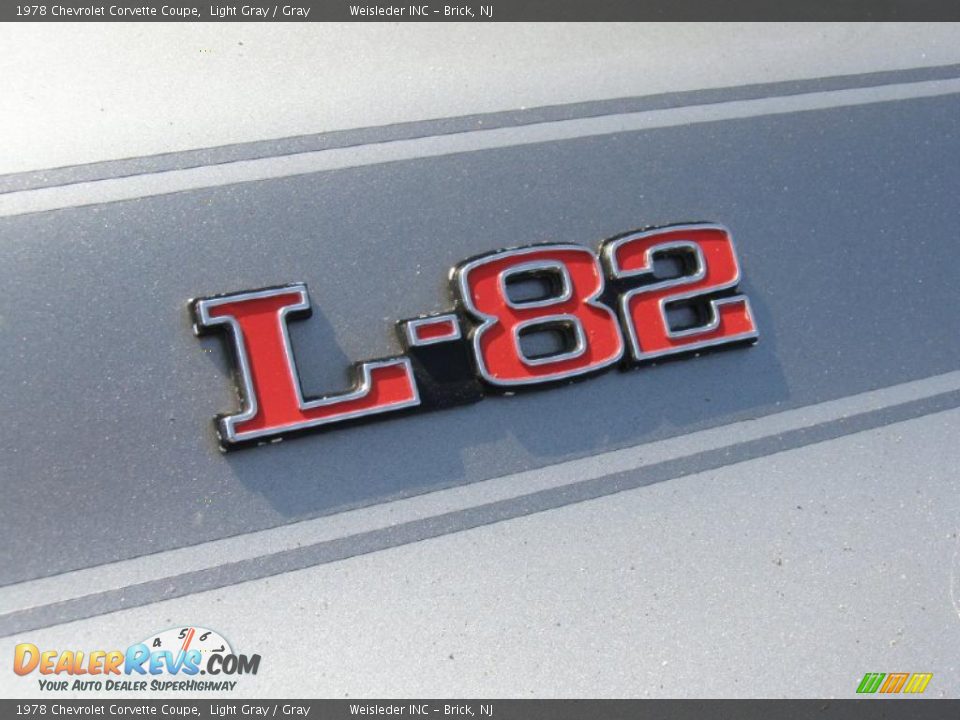 1978 Chevrolet Corvette Coupe Light Gray / Gray Photo #7