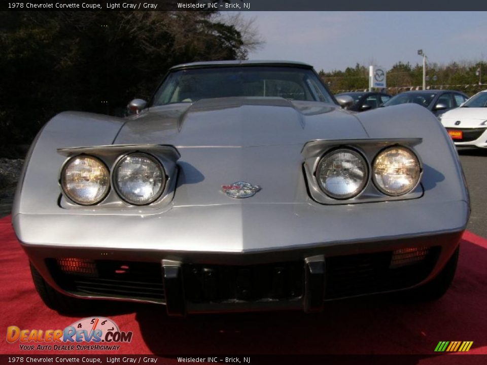 1978 Chevrolet Corvette Coupe Light Gray / Gray Photo #8