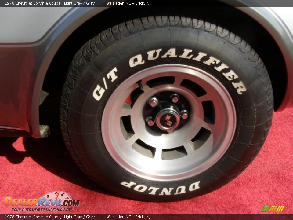 1978 Chevrolet Corvette Coupe Light Gray / Gray Photo #10
