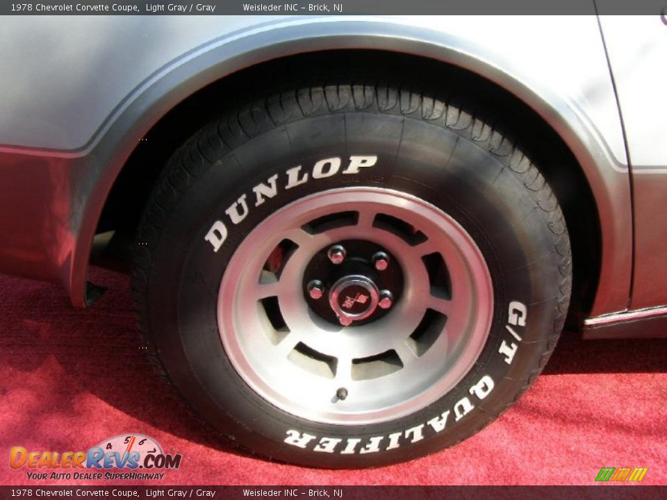 1978 Chevrolet Corvette Coupe Light Gray / Gray Photo #11
