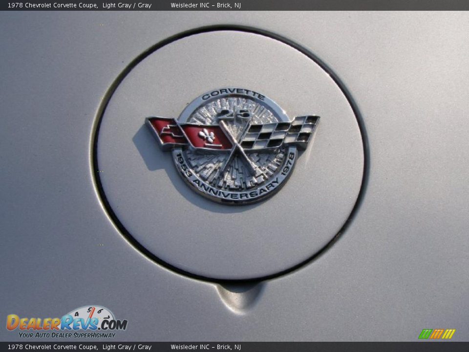 1978 Chevrolet Corvette Coupe Light Gray / Gray Photo #15