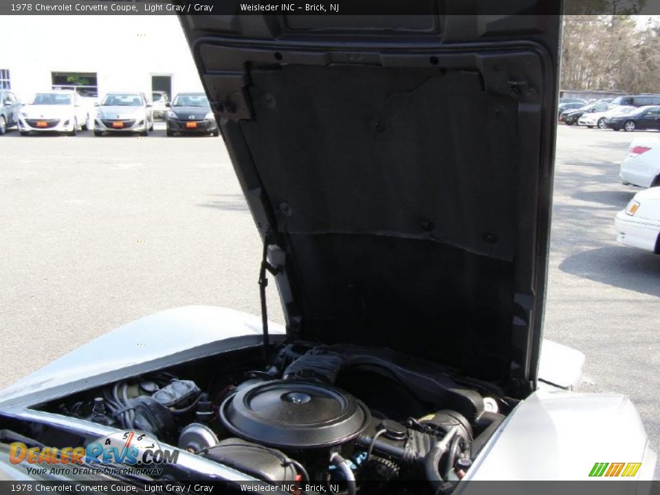 1978 Chevrolet Corvette Coupe Light Gray / Gray Photo #33