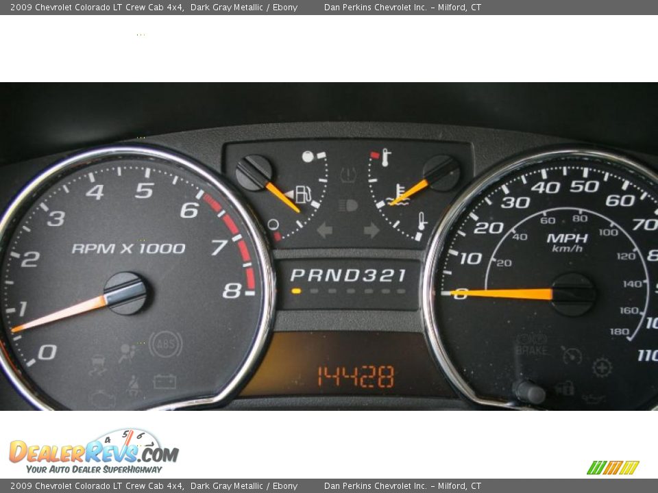 2009 Chevrolet Colorado LT Crew Cab 4x4 Dark Gray Metallic / Ebony Photo #13