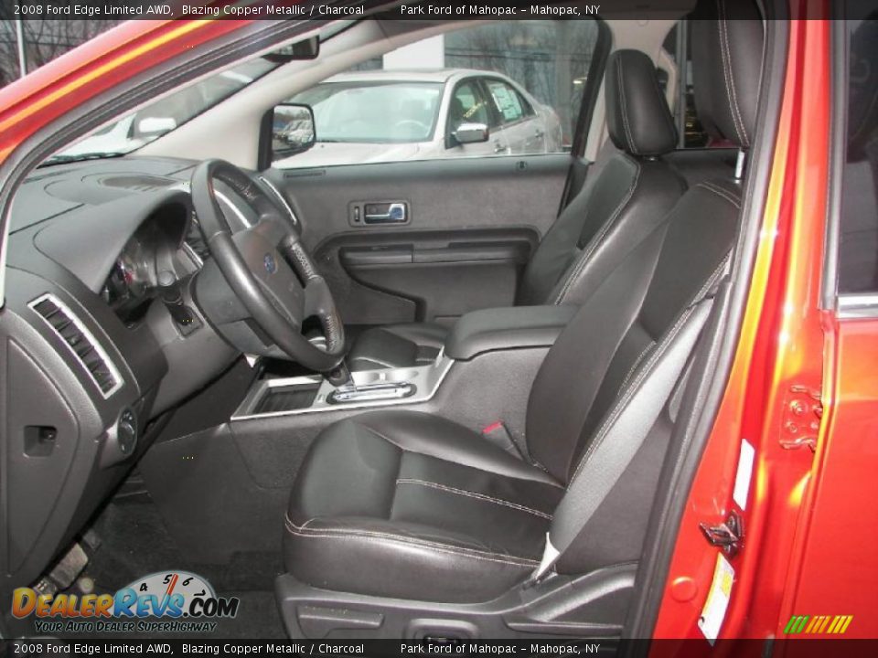 2008 Ford Edge Limited AWD Blazing Copper Metallic / Charcoal Photo #5